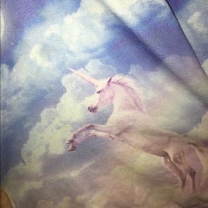unicorn multicolor hoodie
